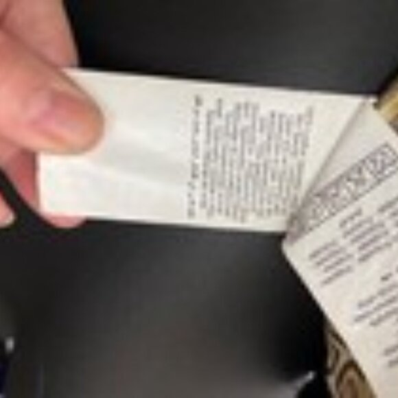 Vero Moda Nela Leather Blazer Sz M - Clasp Front - Moto Jacket Mod Lining Biker - Picture 7 of 12